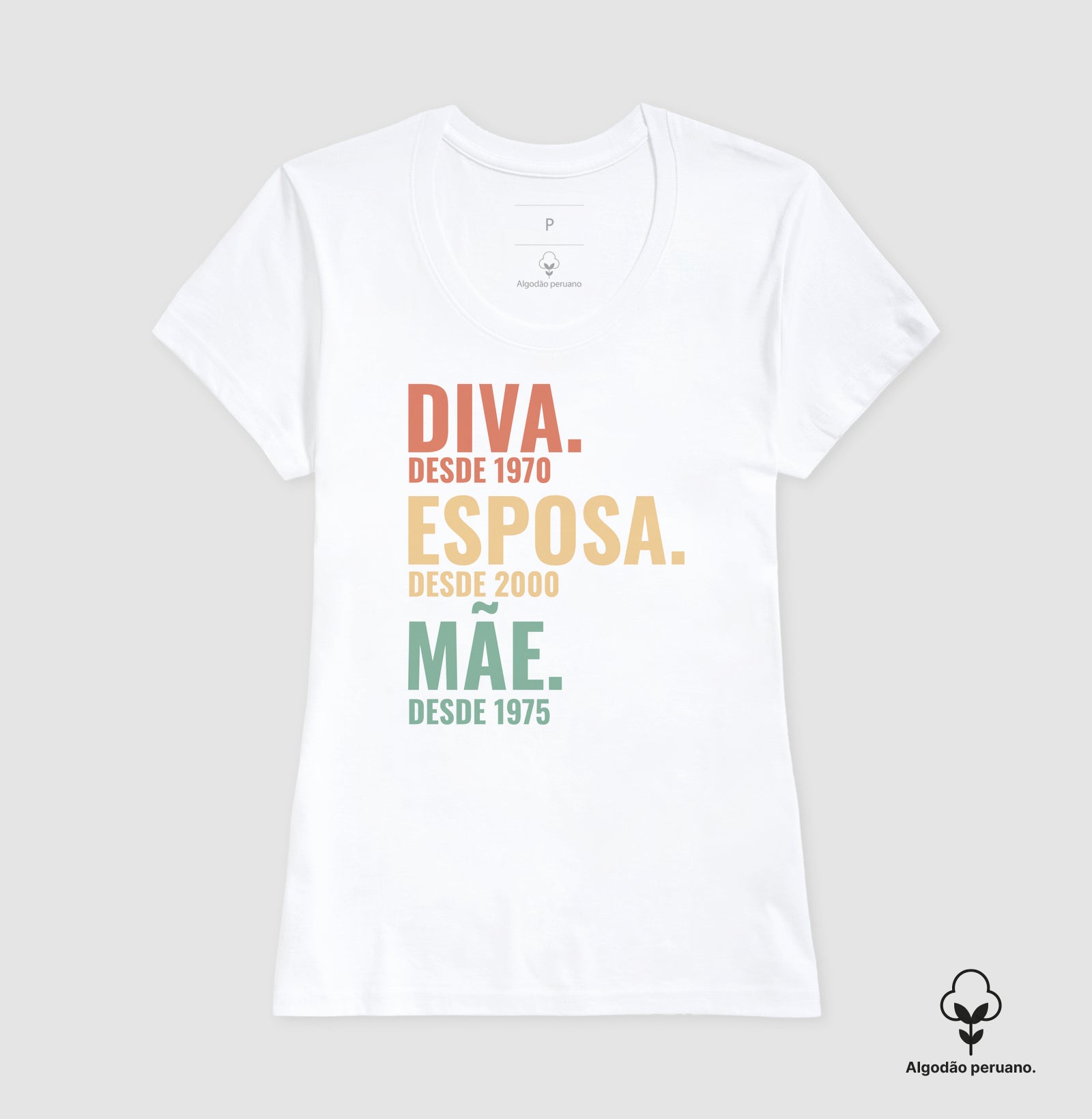 Camiseta Algodão Peruano - Lenda, Marido, Pai