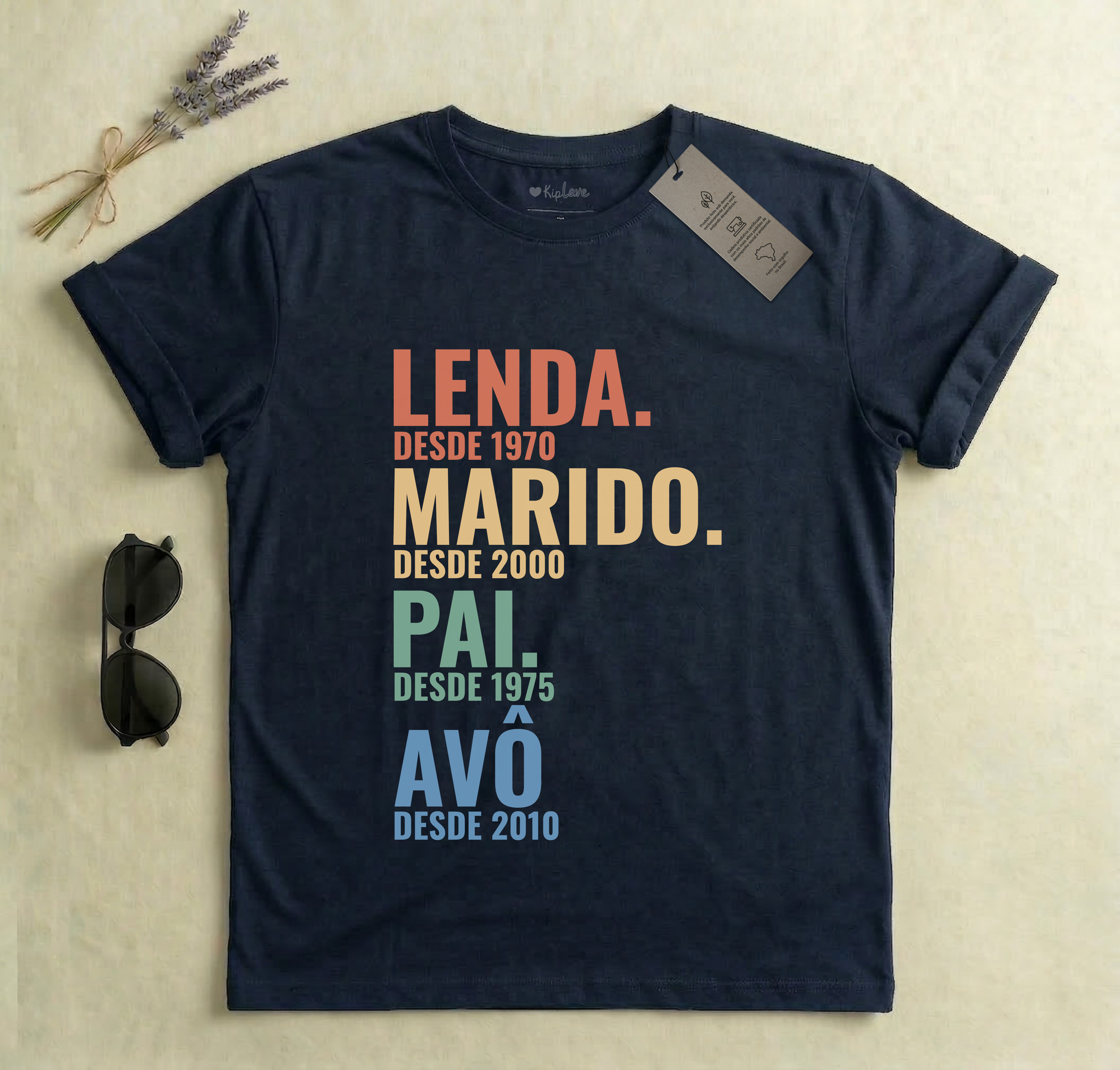 Lenda, Marido, Pai - Personalização avançada