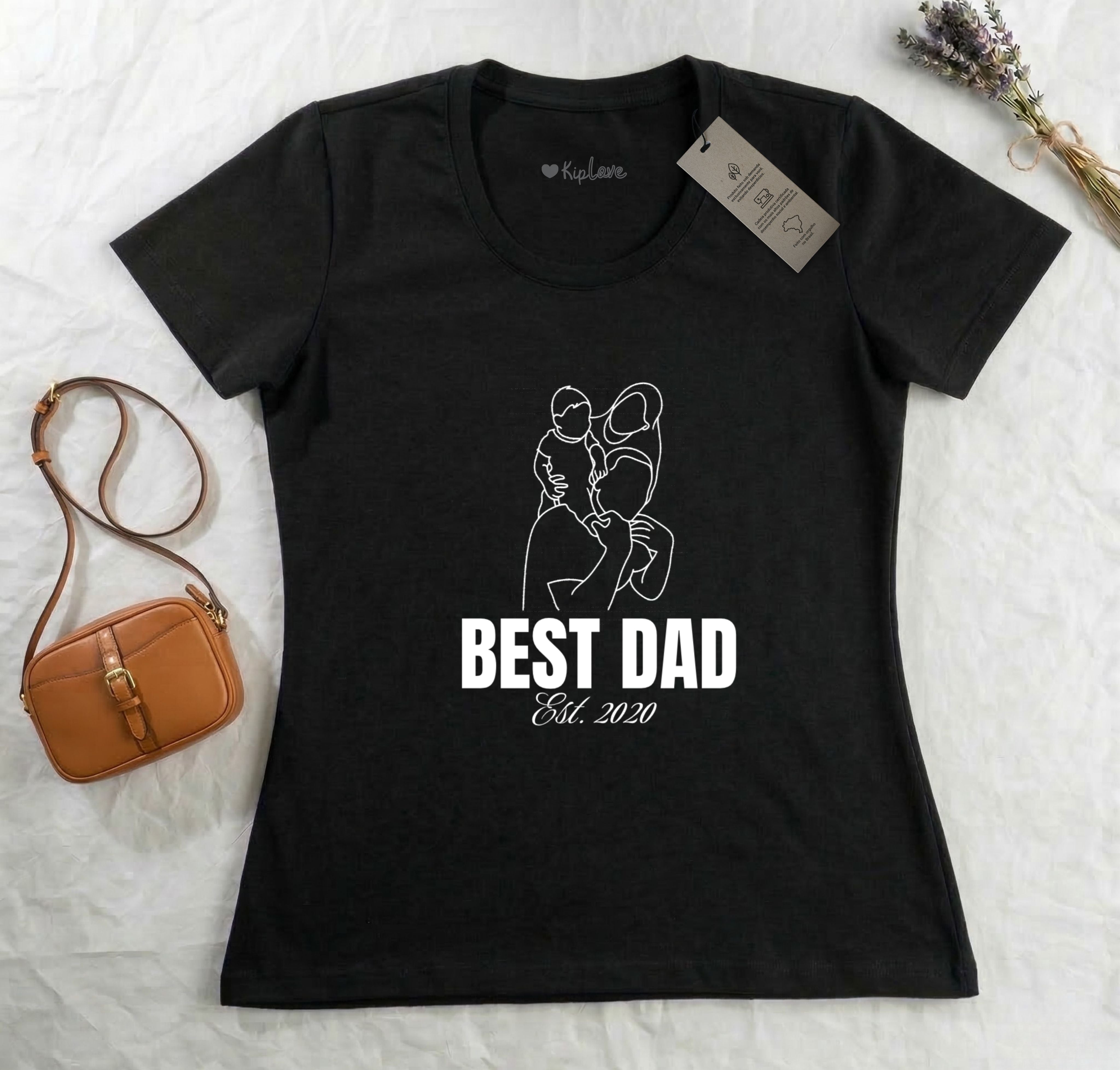 Pai, Eu Te Desenhei — Camiseta com o Desenho do Seu Filho