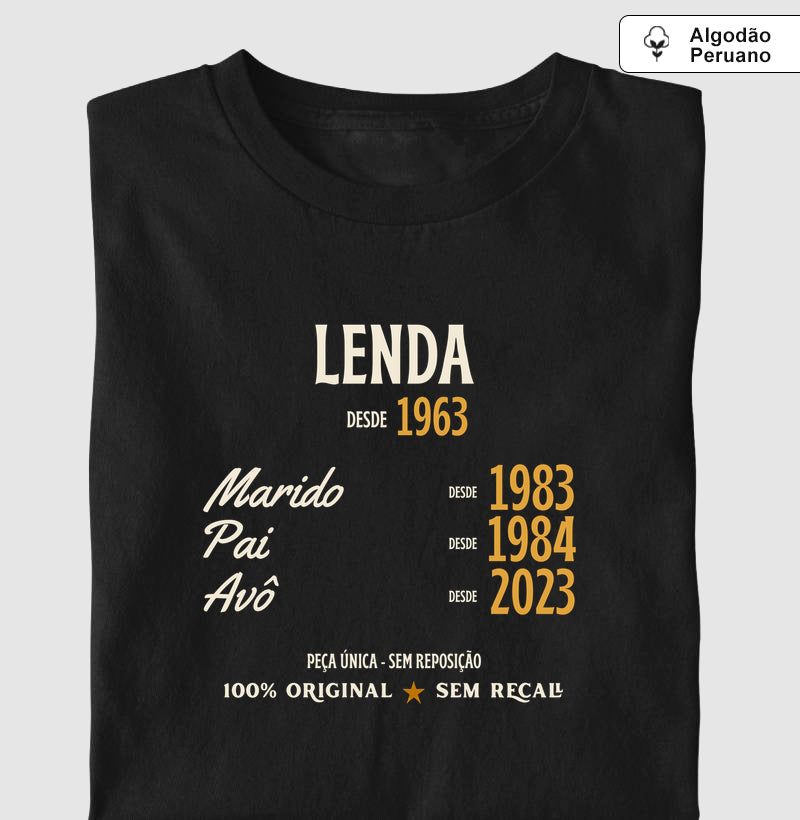 Lenda - Retro - Algodão Peruano