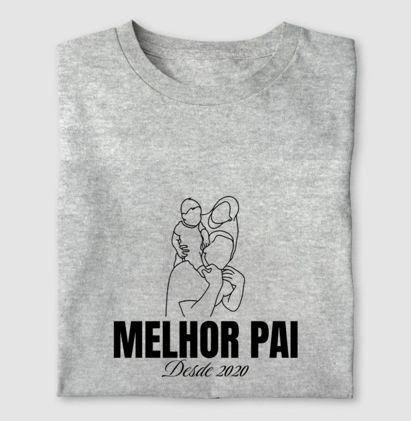 Pai, Eu Te Desenhei — Camiseta com o Desenho do Seu Filho