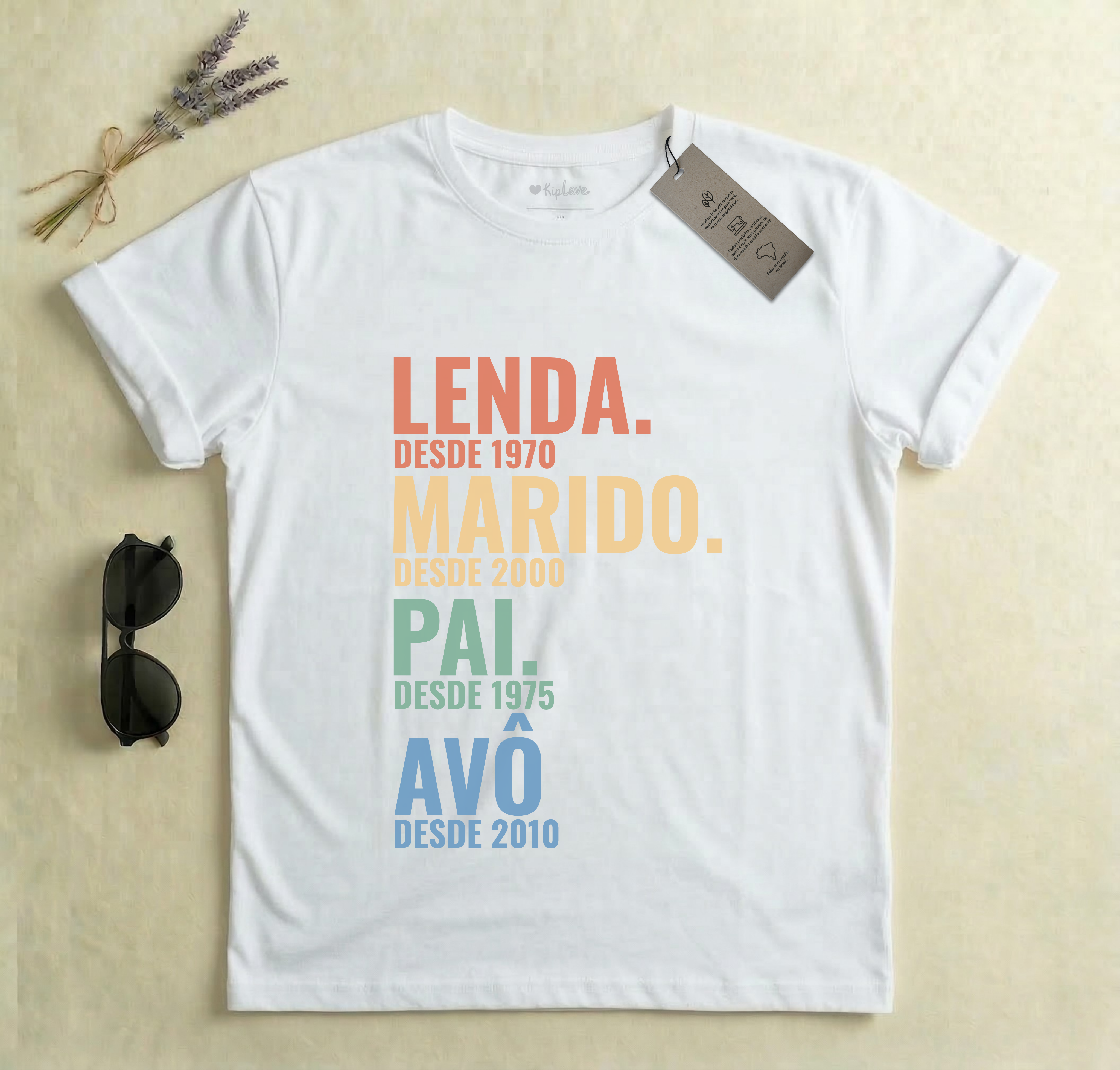 Lenda, Marido, Pai - Personalização avançada