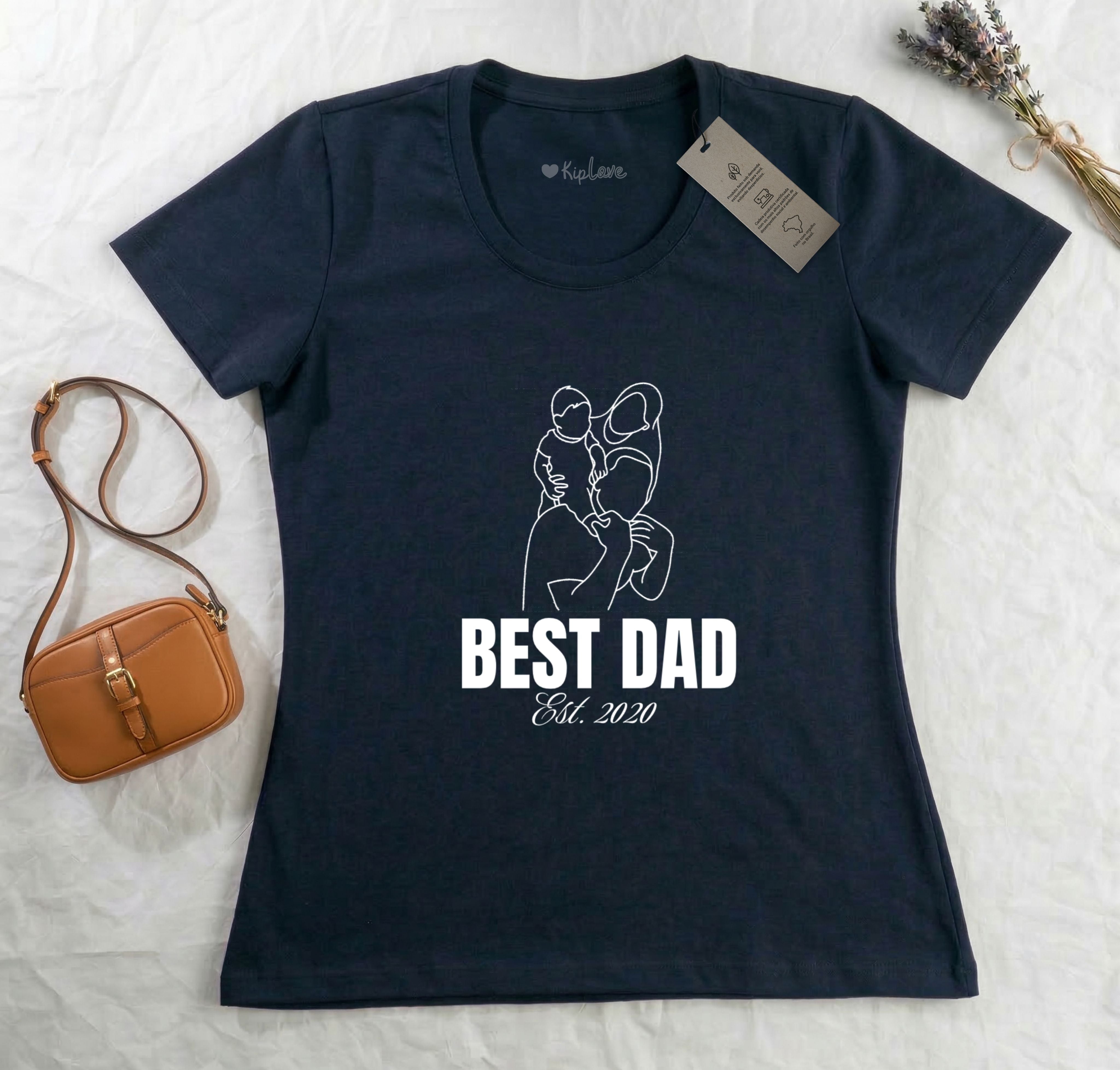 Pai, Eu Te Desenhei — Camiseta com o Desenho do Seu Filho