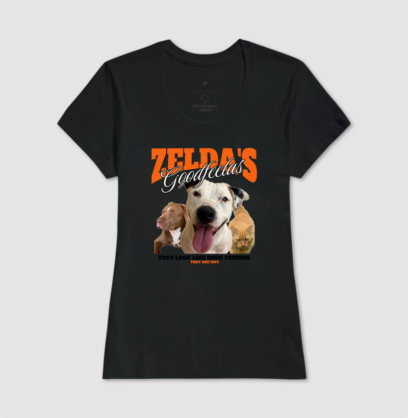 Camiseta personalizada com foto do cachorro em paródia bem-humorada estilo Zelda, presente para pai e mãe de pet