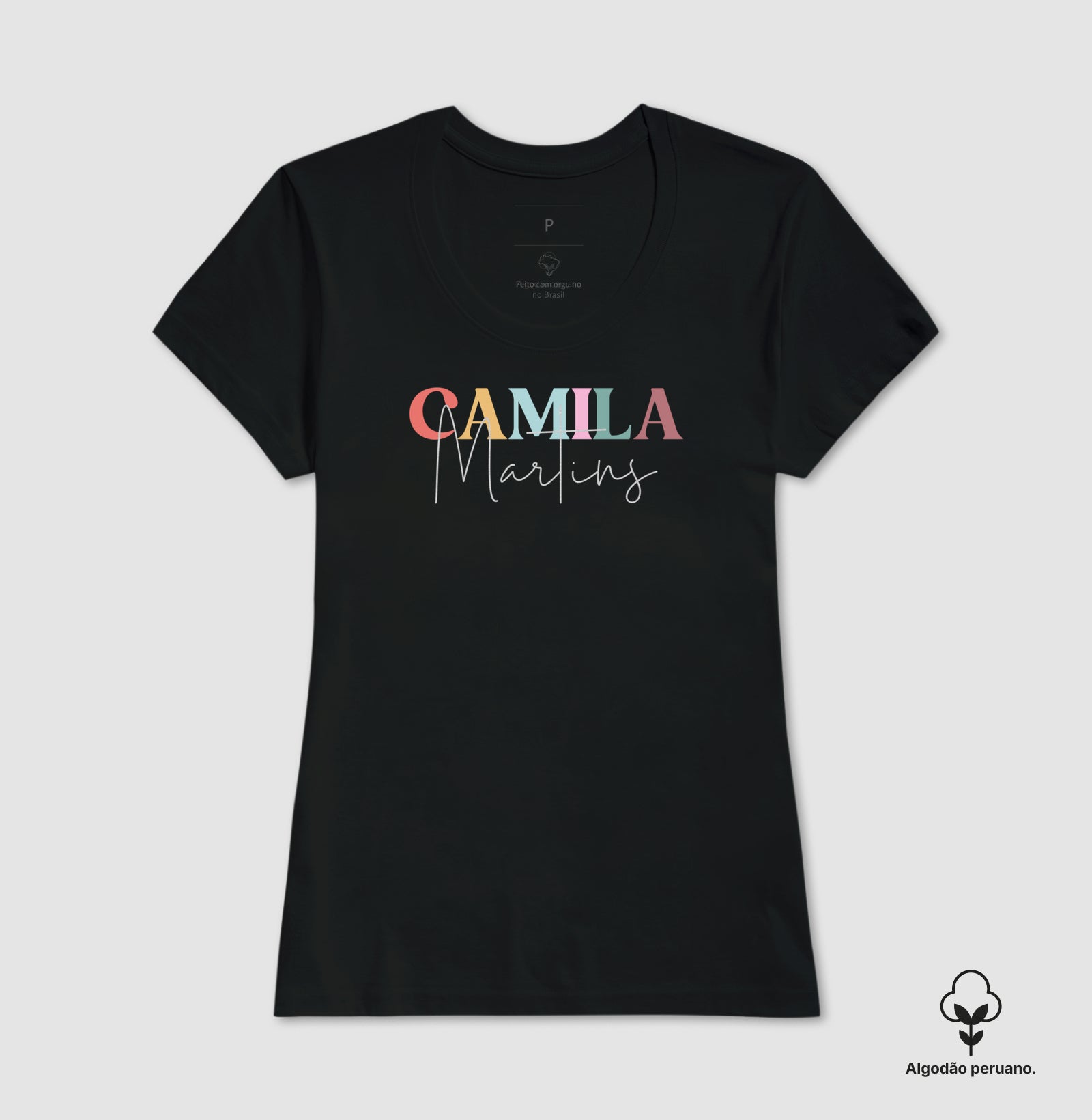 Nome Colorido Personalizado