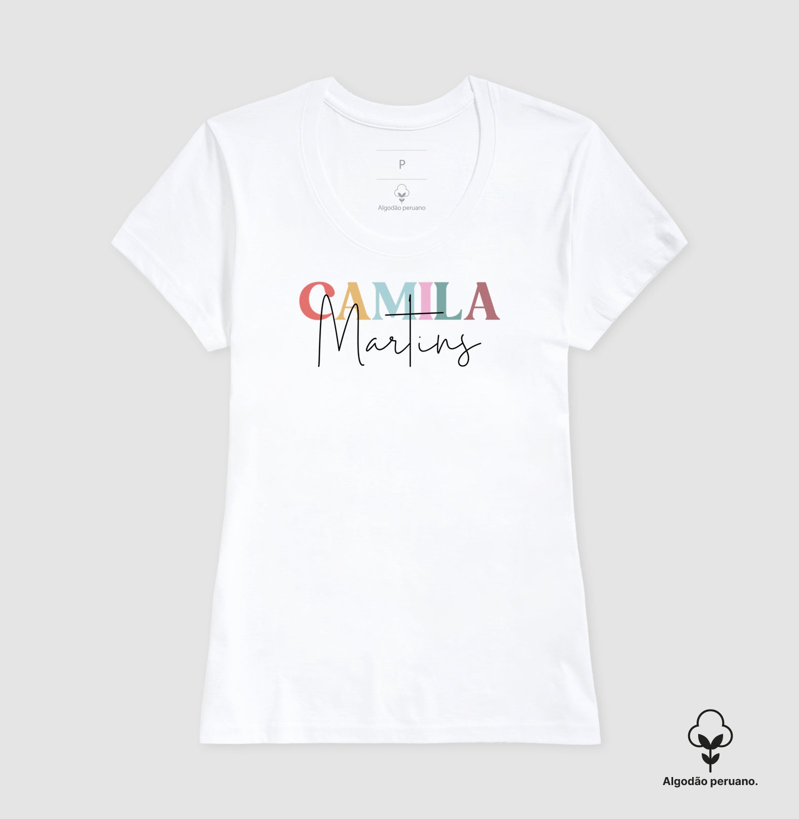 Nome Colorido Personalizado
